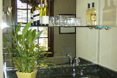 Lemon Bay Glass Englewood FL_5 Shelves & Mirror