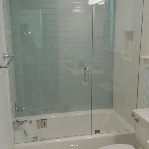 Lemon Bay Glass & Mirror Shower Enclosure Installation