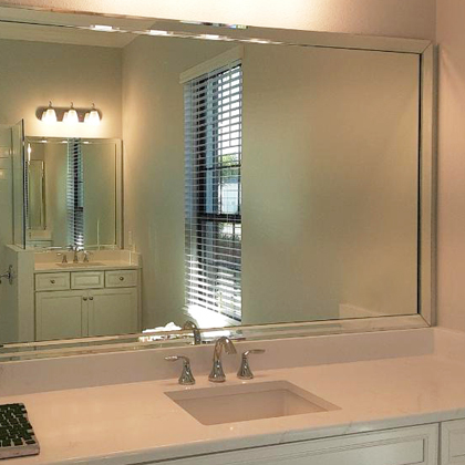 Lemon Bay Glass - Custom Beveled Mirror - Mirror Frames