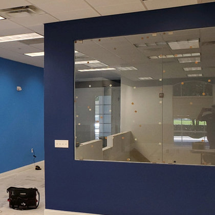Lemon Bay Glass - Commercial Glass - Glass Wall - Glass Partitian