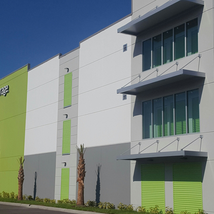 Lemon Bay Glass Commercial Division -Commercial Glass - Hurricane Impact Storage