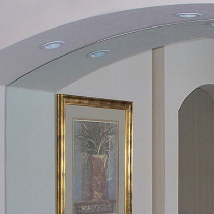 Lemon Bay Glass - Custom Residential_Custom Cut Mirror_Radial cut mirror