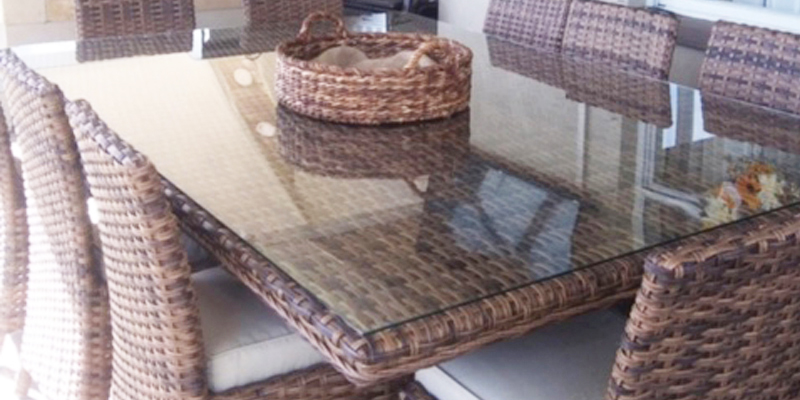 Lemon Bay Glass - Glass Tabletops - Cut Glass