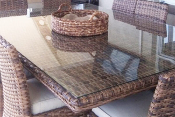 Lemon Bay Glass - Glass Tabletop