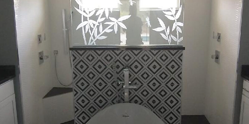 Lemon Bay Glass - Custom Etched Glass - Etched Glass Panels
