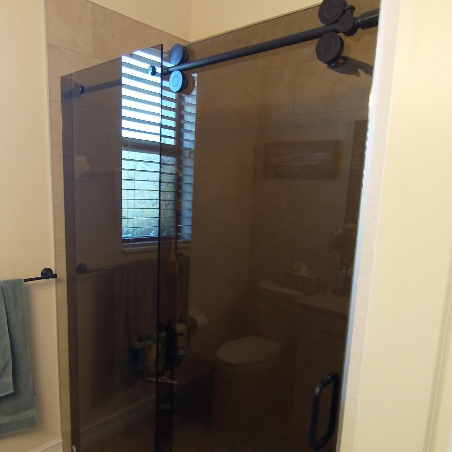 RESIDENTIAL Bronze Glass - Shower Enclosures - SQ - Lemon Bay Glass