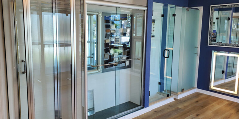 Lemon Bay Glass - Showroom Englewood FL - Residential Shower Enclosures - Shower Doors - Custom Glass - Custom Mirrors - Glass and Mirror Company - Englewood Glass Company