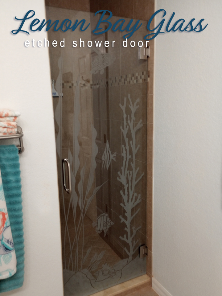 Custom-made shower doors | Lemon Bay Glass | Englewood FL