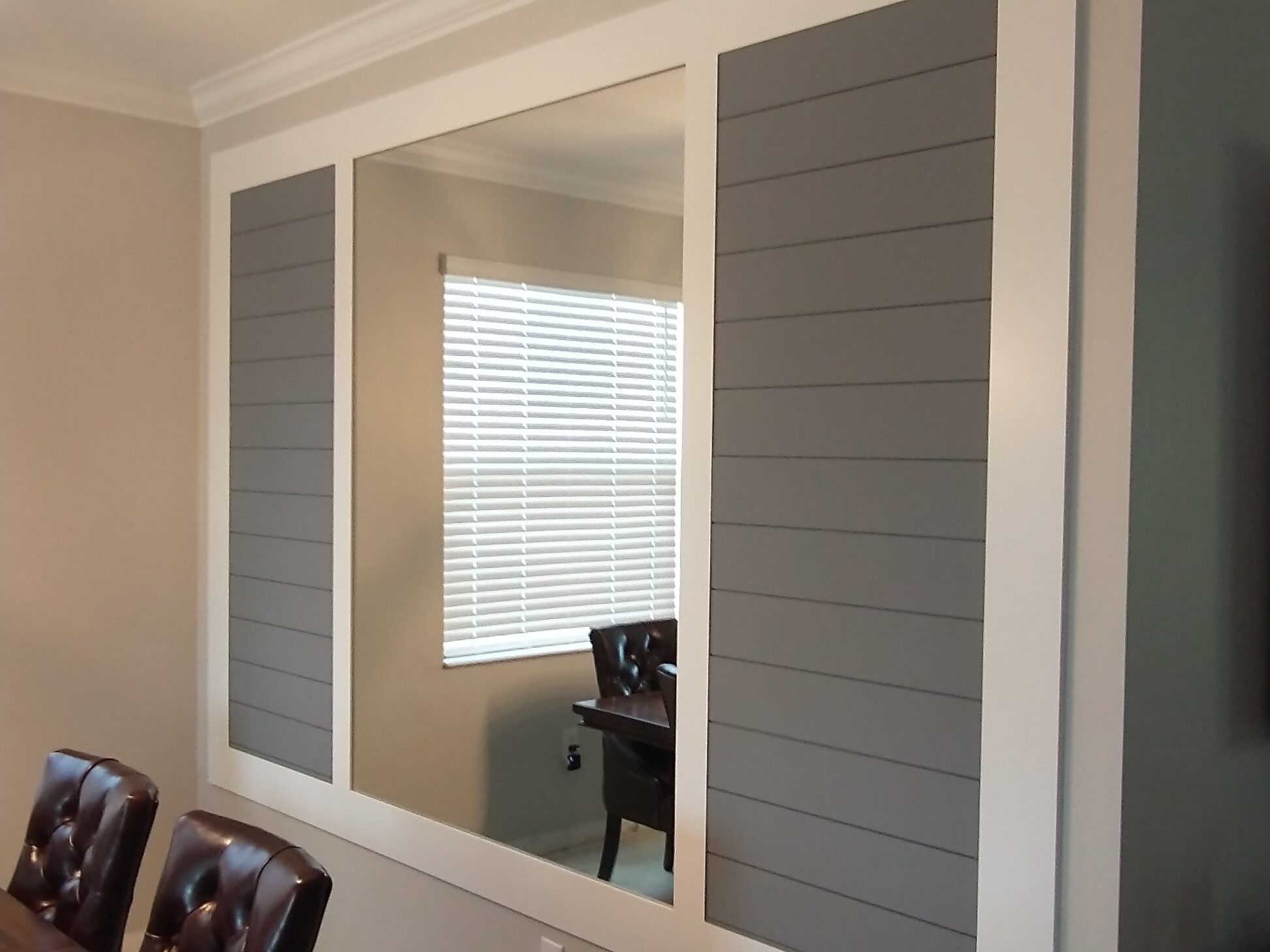 Custom cut mirror installation Englewood FL