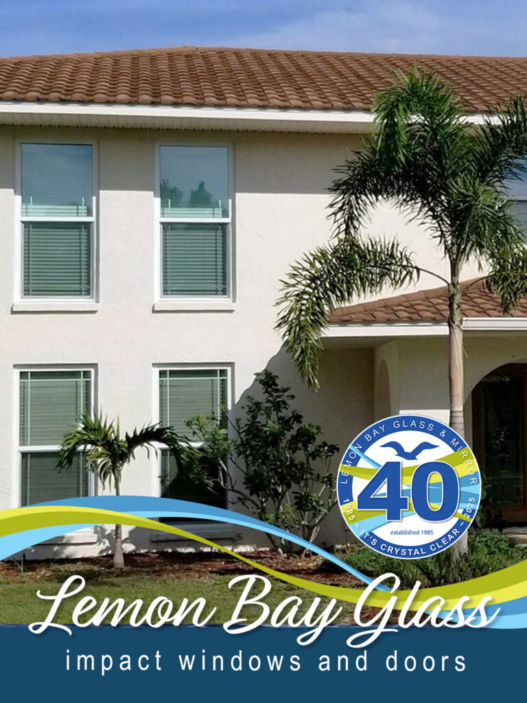 Professional window installation by Lemon Bay Glass team in Charlotte County Florida home